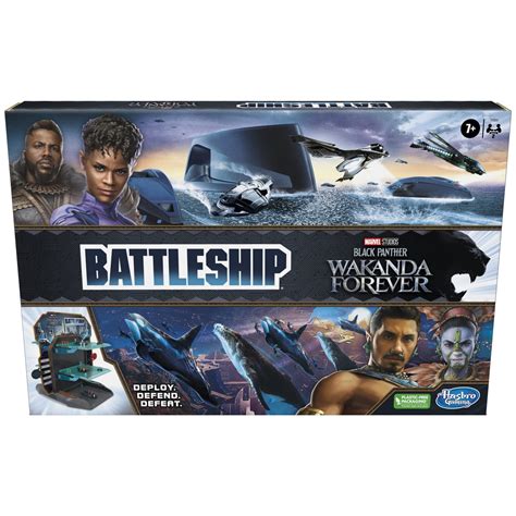 Battleship: Marvel Legends Black Panther Wakanda Forever Edition Game