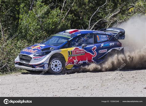 Sebastien Ogier M Sport Wrt Ford Fiesta Wrc Stock Editorial Photo