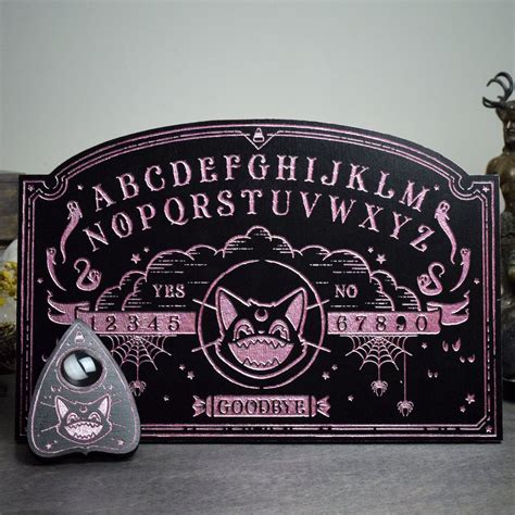 Ouija Board - Halloween Scream Pink Bone – Pandora Witch Shop
