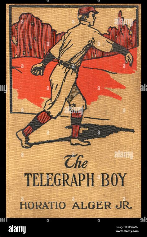 The Telegraph Boy Stock Photo Alamy