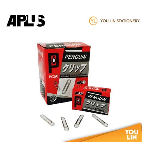 aplus pc penguin paper clip mm clips