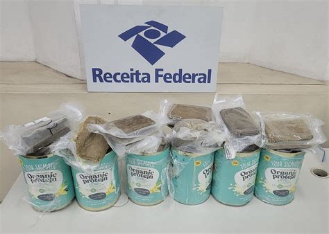 Receita Federal apreende quase R 1 5 milhão em haxixe em encomenda no