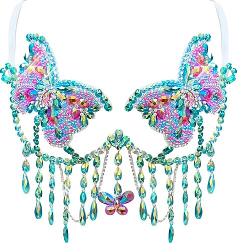 Neva Nude Carnival Bras For Raves And Festivals Carnival Bra For Raves And Festivals Adjustable