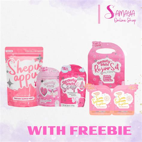 You Glow Babe Shepu Appu Beauty White Capsule Beauty White Soap Shopee Philippines