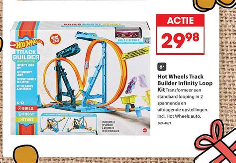 Hot Wheels Track Builder Infinity Loop Kit Aanbieding Bij Top Toys Folders Nl