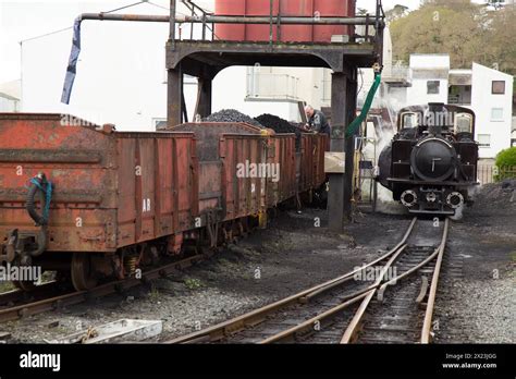 Welsh Highland Railway Stock Photo - Alamy