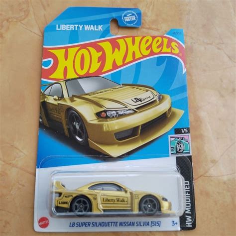 Hot Wheels LB 超級輪廓 NISSAN SILVIA S15 金色 蝦皮購物