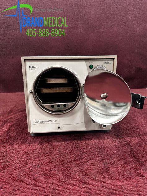 Midmark Ritter M7 Speedclave Steam Sterilizer Autoclave 2 Traysc5 2