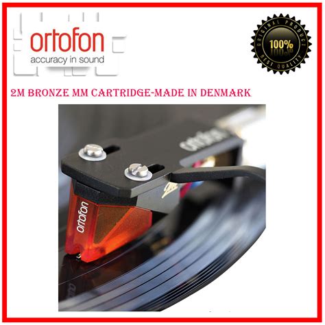 Ortofon M Bronze Mm Cartridge Made In Denmark Audio Concept