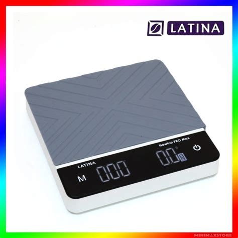 Jual Latina Newton Pro Max Smart Coffee Scale Built In Rechargeable Battery Max Kg Timbangan