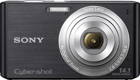 Best Buy Sony Cyber Shot DSC W610 14 1 Megapixel Digital Camera Black