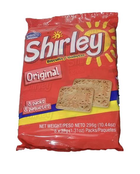 Wibisco Shirley Biscuits Original 296G 8 X 37G X 1 Bellair Farms