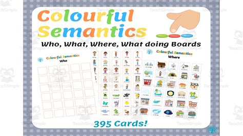 Colorful Semantics Boards By Teach Simple