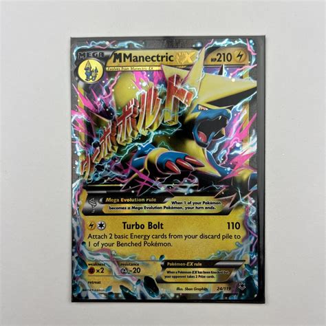 Pokemon Mega Manectric Card