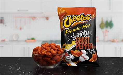 Cheetos Debuts Flamin Hot Smoky Ghost Pepper Puffs Snack Food