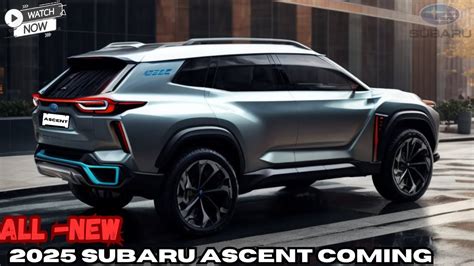 Finally Revealed New Subaru Ascent Redesign Details Interior