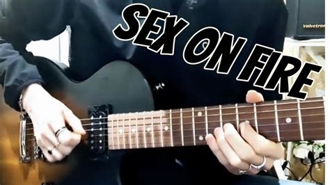 Sex On Fire KINGS OF LEON Cover Guitar YouTube