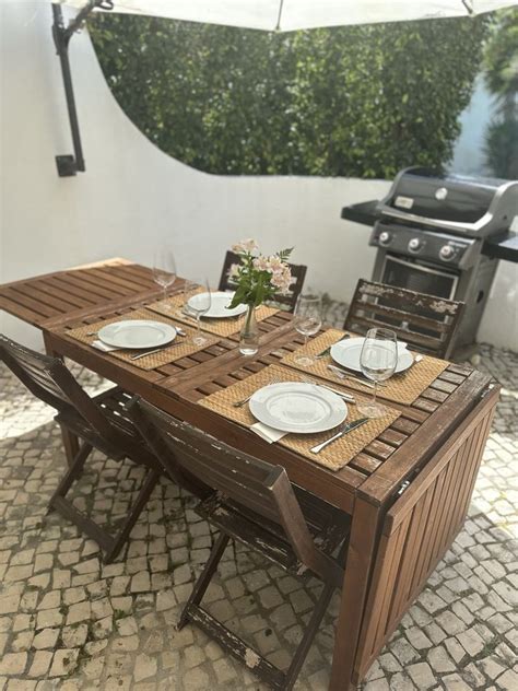 Conjunto Mesa E Cadeiras De Jardim Cascais E Estoril Olx Portugal