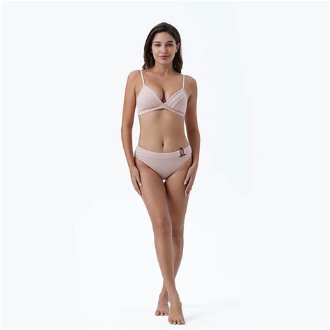 Wireless Swimsuit Supplier Two Piece Bikini Custom Bathing Suit Design Swimwear China Swimsuit