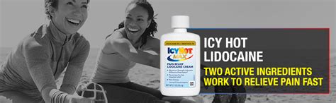 Amazon Icy Hot Max Strength Pain Relief Cream With Lidocaine Plus Menthol Ounces