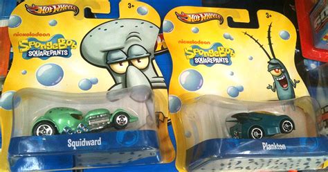 T Hunted As Miniaturas Da S Rie Do Bob Esponja Da Hot Wheels