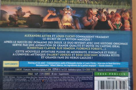 Blu ray Astérix Le Secret de la potion magique En français Kaufen auf