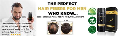 how to use hair fibers for men