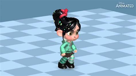 My Vanellope Animation Run” Youtube