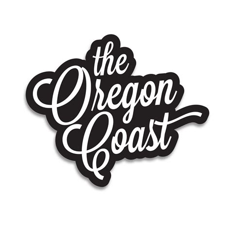 The Oregon Coast Script Sticker The Oregon Coast Visitors Association