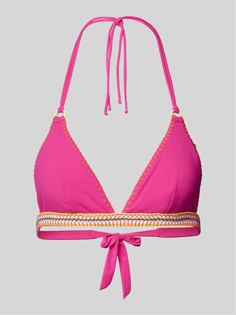 Banana Moon Bikini Oberteil Mit Schn Rverschluss Modell Wako Fuchsia Online Kaufen