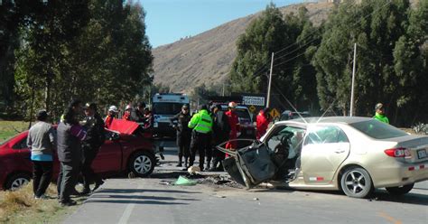 Mtc Accidentes De Tr Nsito Dejan Fallecidos Por Mes En El Per