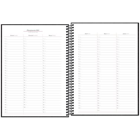 Agenda 2025 Executivo Planner Cambridge Espiral Capa Dura M9 20 X 27