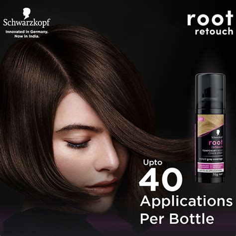 Buy Schwarzkopf Root Retouch Temporary Dark Blonde Root Cover Spray For Instant Grey Coverage