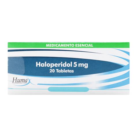 Haloperidol 5 Mg 20 Tabletas Hp Farmaprime