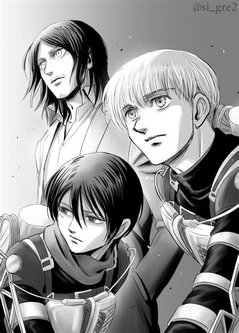 [manga Spoilers] Fanart E M A R Shingekinokyojin