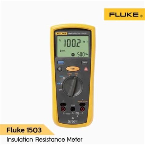 Fluke 1535 1537 2500V Insulation Resistance Meter