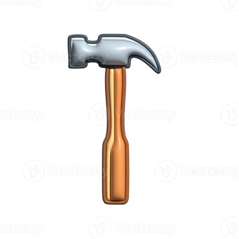 Adorable 3D Non-Marring Hammer and Assembly Symbols 66764730 PNG