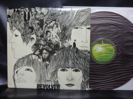 Backwood Records Beatles Revolver Japan Apple 1st Press LP RED WAX