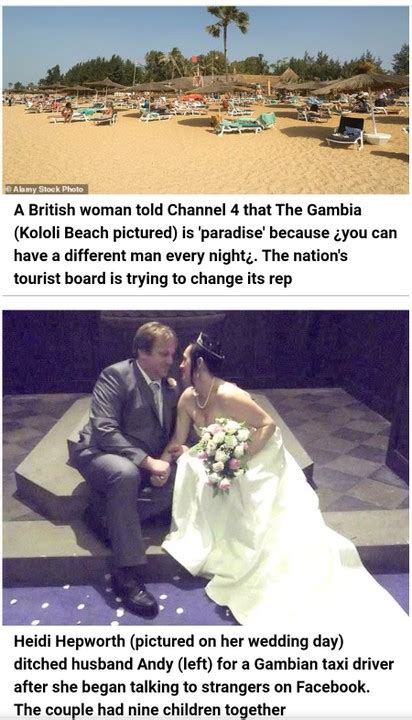 The Gambia Where Old British Women Travel To Have Sex Pictures Romance Nigeria