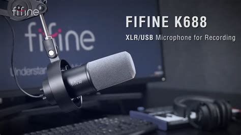 [Showcase] FIFINE K688 Dynamic Mic for Podcasting, Vocal, Instrument ...