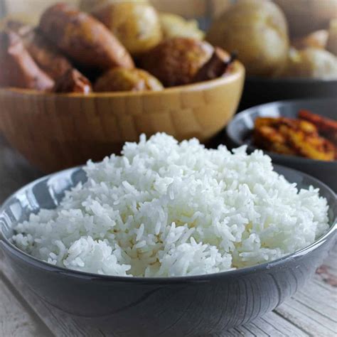 perfect long grain white rice  methods vegan gluten  meals