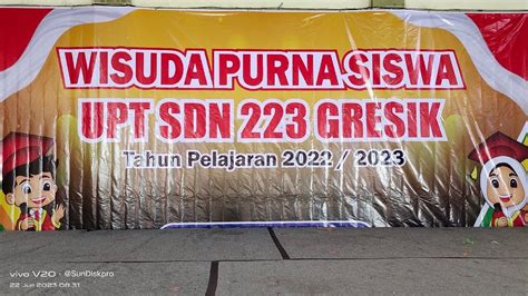 Live Streaming WISUDA PURNA SISWA UPT SDN 223 GRESIK Hendrosari YouTube