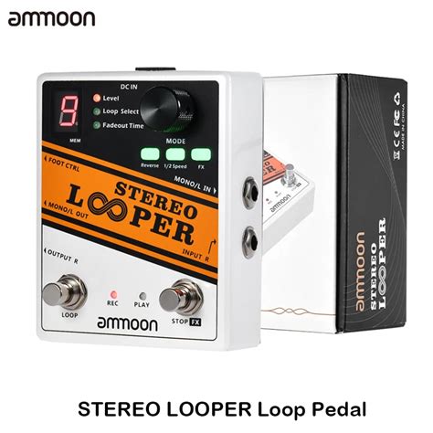 Ammoon Stereo Looper Loop Record Peda Efekt W Gitarowych Niezale