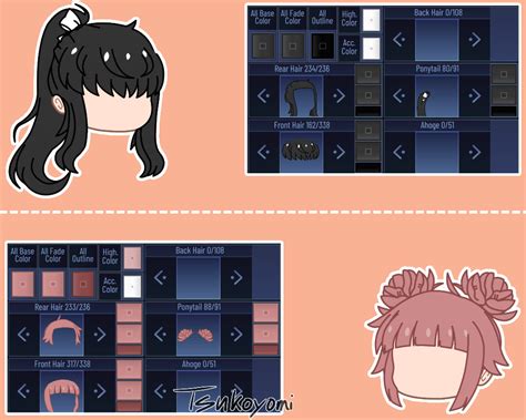 Gacha Club Black Hairstyles Hairstyles6c