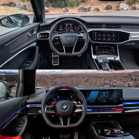 Photo Comparison Bmw M5 Touring Vs Audi Rs6 Avant