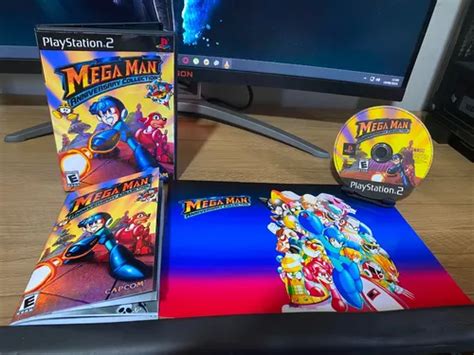 Megaman Anniversary Collection Manual pôster Para Ps2