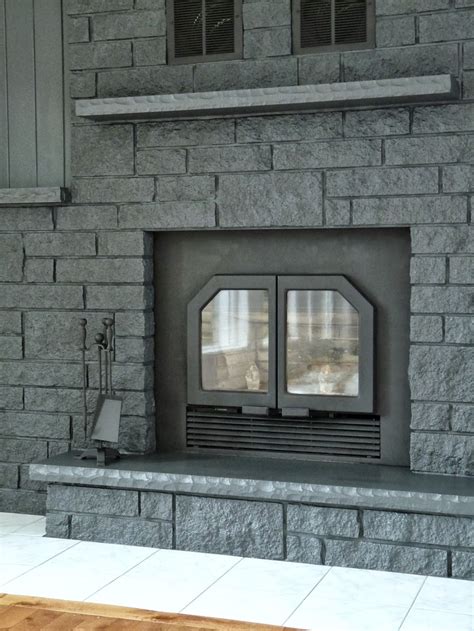 Painting Brick Fireplace Grey | FIREPLACE DESIGN IDEAS