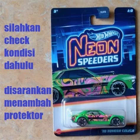 Jual Hot Wheels Neon Speeders Series Mix Toyota Celica Shopee Indonesia