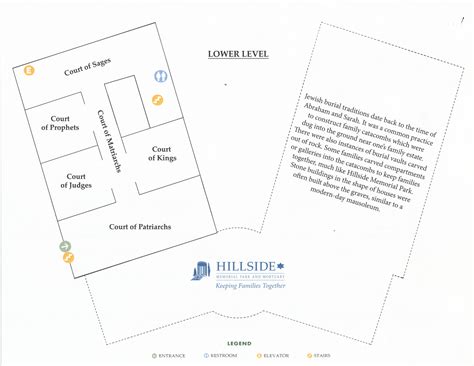 Maps explain where the Hillside Memorial Park sections are for visitors 7