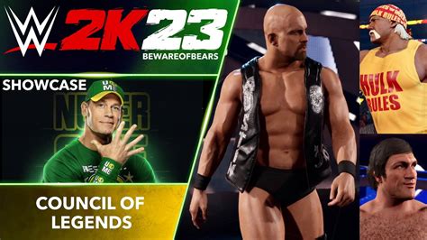 Wwe 2k23 John Cena Showcase Council Of Legends Stone Cold Hulk Bruno All Objectives